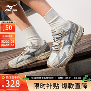 美津濃（MIZUNO）RACER S 軟底輕便運動(dòng)跑步鞋男女同款緩震透氣休閑慢跑鞋 01/日系丹寧 41 (265mm)