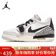 耐克（NIKE）Jordan女喬丹AJ312 LEGACY 312運動(dòng)鞋CD9054-101爆裂紋白灰黑36