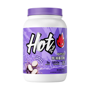 Hot Rule乳清蛋白粉益生菌高蛋白健身增肌塑形營(yíng)養好吸收健身分離whey 【前20名贈氮泵2瓶】香芋牛乳味 1.65磅*1桶