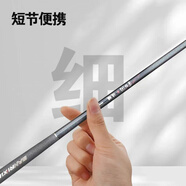 半日閑半日閑 追鱲款溪流竿短節(jié)魚竿便攜輕硬耐磨碳纖維魚竿強硬碳素 裸桿（無贈品） 3.3m