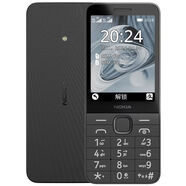 諾基亞（NOKIA）2025 AI新品諾基亞220 4G通大屏大鍵盤(pán)直板老人學(xué)生家教手機 黑色(2025 AI版) 標配+原裝電池(合計2塊)