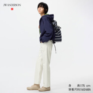 優(yōu)衣庫常規款女裝直筒牛仔褲/中腰水洗產(chǎn)品休閑褲子479004 482279 482279/01乳白色 24 /155/62A