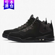 耐克（NIKE）男鞋AIR FLIGHT 89氣墊鞋冬季運動(dòng)鞋AJ4兄弟款籃球鞋休閑跑步鞋 AR1000-001黑武士/JORDAN/支撐抓地 40