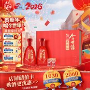 今世緣 典藏10 濃香型白酒 42度 500ml*2瓶 禮盒裝