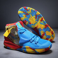 里奇.喬丹   RICKY JORDAN歐文7男孩籃球鞋男摩擦有聲音8夏天兒童實(shí)戰鴛鴦雙色小碼37球鞋36 廣州 34