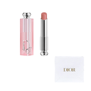 DIOR魅惑變色潤唇膏004珊瑚色滋潤48小時(shí)口紅生日禮物新年禮 #038 Soft Nude白色禮袋