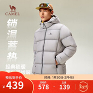 駱駝火山羽絨服男女款城市輕戶(hù)外加厚防寒面包服冬季外套
