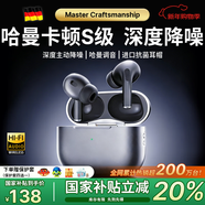 AS【哈曼卡頓S級丨深度主動(dòng)降噪】藍牙耳機入耳式無(wú)線(xiàn)2026最新款耳塞工業(yè)隔音適配小米華為索尼黑段 【降噪金榜第1名】ANC深度主動(dòng)降噪 HiFi雙金標高音質(zhì)+升級超長(cháng)續航+云感久戴不痛