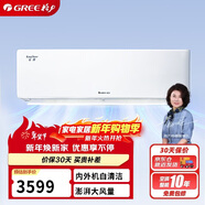 格力（GREE）1.5匹京湃 新一級能效變頻冷暖高溫自清潔 純銅管壁掛式空調掛機 KFR-35GW/(35558)FNhAc-B1(WIFI)