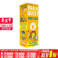 英文原版卡片Brain Quest系列 Preschool Kindergarten/Reading /Math Grade 大腦任務(wù)字卡書(shū) 學(xué)前小學(xué)生全科練習閱讀物 新版Brain Quest 低幼
