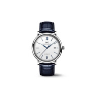 萬(wàn)國（IWC）禮物 柏濤菲諾系列 銀盤(pán)藍針 鱷魚(yú)皮 紅60 男表 IW356527 40mm