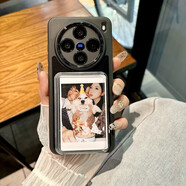 中掌柜送定制照片2張適用于新款vivoX200S拍立得手機殼X100pro插小卡s50 黑色 vivo S17 Pro