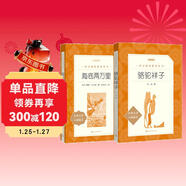 駱駝祥子+海底兩萬(wàn)里 初一七年級下必讀套裝全兩冊 初中名著(zhù)閱讀課外書(shū)目 正版原著(zhù)完整無(wú)刪減 人民文學(xué)出版社