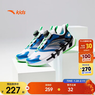安踏兒童運動(dòng)鞋男大童跑步系列旋鈕扣跑鞋A12435532