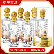 瀘州老窖股份出品 濃香型白酒 宴請送禮 38度 500mL 6瓶 瀘州醇千禧緣