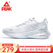 匹克（PEAK）態(tài)極跑步鞋3.0飛織運動(dòng)鞋“水盾”男女秋冬款男女情侶 冷淺灰(男款) 39