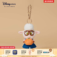 迪士尼（Disney）瘋狂動(dòng)物城童趣回歸系列朱迪尼克毛絨玩偶掛件掛飾馬年新年禮物 羊副市長(cháng)掛件/瘋狂動(dòng)物城秋日集市系列
