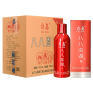 臺島（taidao）臺灣高粱酒八八澎湖42度750ml*6瓶濃香型禮盒裝高度糧食白酒