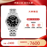 梅花（Titoni）瑞表男宇宙系列自動(dòng)機械星期日歷男士腕表40mm【新年送禮】 黑盤(pán)羅馬皓石797 S-540
