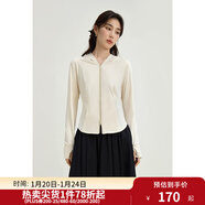 獨束大碼女裝【小涼傘】修身涼感防曬衣女微胖mm夏日百搭清新防曬服 香草米 XL (尺碼：3) 拍前和客服確認尺碼