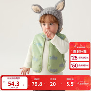 巴拉巴拉童裝兒童馬甲兩面穿背心2025新款秋冬裝羊羔絨上衣服男女寶寶衣服