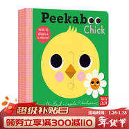 英文原版 Peekaboo 大嘴鳥(niǎo)躲貓貓系列 紙板書(shū)操作書(shū) 0-3歲 邊玩邊學(xué) 機關(guān)操作游戲書(shū) Nosy Crow 小雞 Chick 英文原版