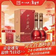 十八酒坊衡水老白干 甲等15 老白干香型白酒 39度480ml雙瓶裝