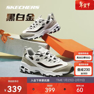 斯凱奇新年禮物黑白金|男鞋經(jīng)典熊貓鞋增高時(shí)尚校園復古老爹鞋666114