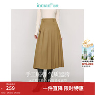 茵曼毛衣女蝴蝶結針織開(kāi)衫2026年冬季新款新年紅裝荷葉袖氣質(zhì)外套 卡其色-半身裙 18438095 常規 S