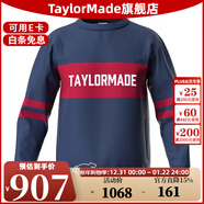 Taylormade高爾夫服裝新款男士長(cháng)袖套頭衫休閑運動(dòng)戶(hù)外防風(fēng)保暖上衣 N87291深藍色 3XL