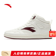 安踏（ANTA）男板鞋 象牙白/絳紅色-2 39 (男6.5)