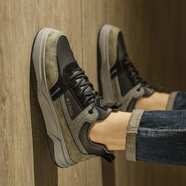 古卡頓（GUKADUN）板鞋男鞋百搭潮流運動(dòng)休閑鞋 黑色 39