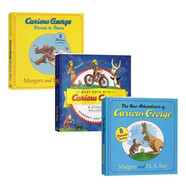 英文原版 Curious George 好奇猴喬治 32個(gè)故事大合輯 汪培珽書(shū)單推薦第3階段 綠山墻 24個(gè)故事大合輯 3冊精裝 綠山墻圖書(shū)
