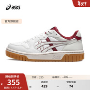 亞瑟士ASICS運動(dòng)休閑鞋男鞋復古舒適板鞋時(shí)尚休閑鞋COURT MZ 1203A127 【男女】白色/灰色2 39