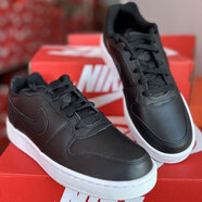 耐克（NIKE）板鞋女鞋 春新款時(shí)尚潮流百搭休閑鞋耐磨減震舒適低幫輕便運動(dòng)鞋 AQ1779-001/黑色 38