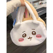 山頭林村雙面小八烏薩奇筆袋可愛(ài)卡通吉伊卡哇學(xué)生文具收納袋大容量鉛筆盒 手提白高40寬30