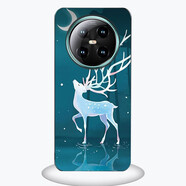 伊言5G volte M800手機保護殼/套5G DM2023333保護殼/套磨砂保護套 月光下的麋鹿 其他手機型號