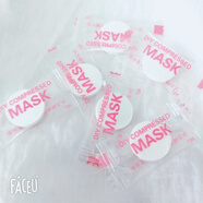 BEN 10100粒蠶絲壓縮面膜紙一次性濕敷面膜水療紙膜MASK美容院無(wú)菌面膜 蠶絲壓縮面膜100顆送泡杯 23.98