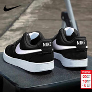 耐克（NIKE）男鞋板鞋 2026新款春季時(shí)尚運動(dòng)鞋舒適耐磨低幫運動(dòng)休閑鞋滑板鞋 COURT VISION/黑色白勾 39