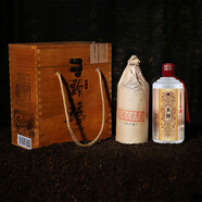 黔壇大曲醬香型白酒貴州53度綿柔純糧坤沙送禮盒裝商務(wù)接待原漿老酒 53%vol 500mL 2瓶 厚交酒