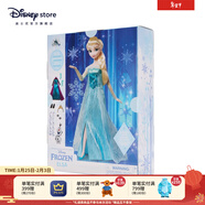 迪士尼（Disney）冰雪奇緣唱歌娃娃艾莎安娜公主玩偶女孩玩具兒童馬年新年禮物禮盒 艾莎故事書(shū)玩偶套裝