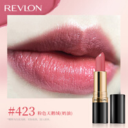 露華濃麗采保濕滋潤唇膏女士啞光黑管口紅4.2g不掉色美妝化妝品女彩妝 423#粉色天鵝絨（奶油質(zhì)地）