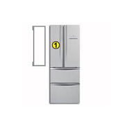 海爾卡薩帝casarte冰箱密封條門(mén)膠條BCD-555WDGAU1 553WDIBU1原裝 上左