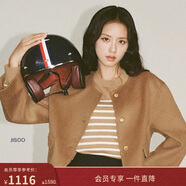 Tommy Hilfiger【金智秀同款】25新款秋冬女裝條紋金屬肩扣圓領(lǐng)針織衫