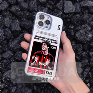 足球球星C羅梅西內馬爾卡卡凱恩姆巴佩手機殼蘋(píng)果17華為小米17oppo一加iqoo紅米vivo榮耀保護套 卡卡【機型備注留言客服】 iphone/蘋(píng)果下單留言型號備注