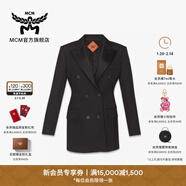 MCM【情人節禮物】COLLECTION黑色女式外套日常百搭潮流 黑色