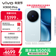 vivo X300 Pro 12GB+256GB 自在藍 蔡司2億APO超級長(cháng)焦 藍圖影像雙芯 5年持久流暢OriginOS 6 AI手機