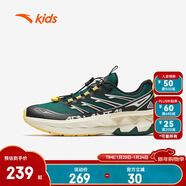 安踏（ANTA）兒童運動(dòng)鞋男大童跑步鞋25年秋季新款密網(wǎng)舒適透氣抽繩學(xué)生跑鞋 光暈黃/城堡灰/黑-1 39 鞋內長(cháng)24.5cm