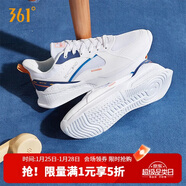 361°運動(dòng)鞋男冬季通勤厚底增高休閑跑步老爹鞋子男672036708-5 42碼