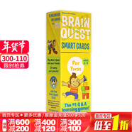 英文原版卡片Brain Quest系列 Preschool Kindergarten/Reading /Math Grade 大腦任務(wù)字卡書(shū) 學(xué)前小學(xué)生全科練習閱讀物  Brain Quest 低幼組